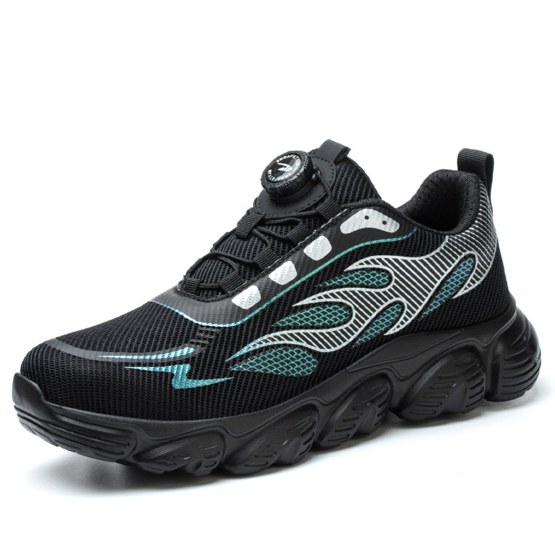 Zapatos de Seguridad Antiimpacto y Antiperforación de Tejido Volador para Trabajo image 10
