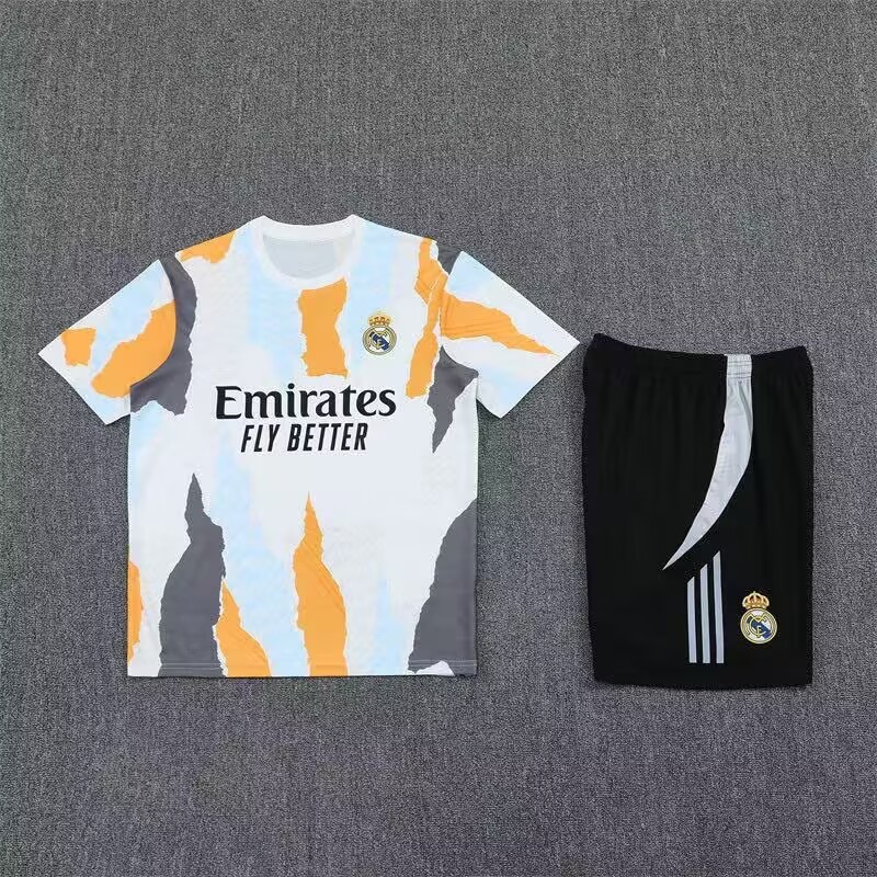 卸売レアルマドリードバルセロナパリリバプールアーセナルチェルシーポルトガル半袖サッカートレーニングスーツ|undefined