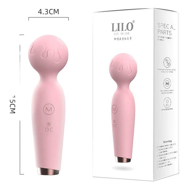 LILO Lile маленький микрофон вибрация палка для женщин мини-AV палка для женщин частное отделение Флирт мастурбация артефакт для взрослых