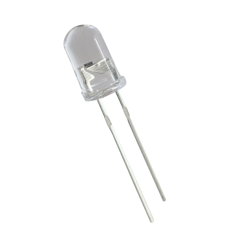 Automatic flashing yellow electronic candle