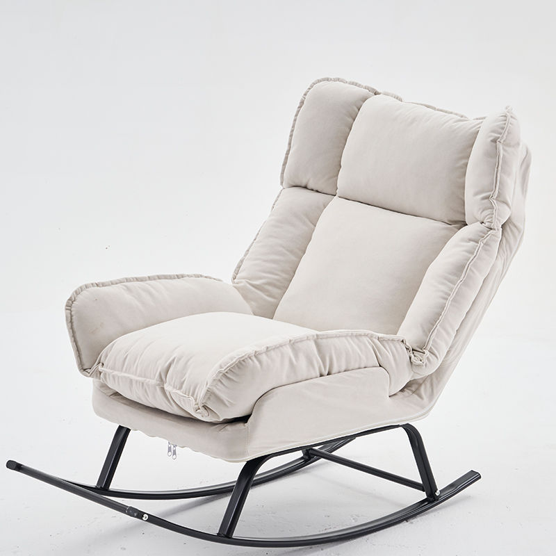 Silla de mecedor de nube sala de estar casera balcón silla de relajación silla de almuerzo silla de mecedor de una sola persona