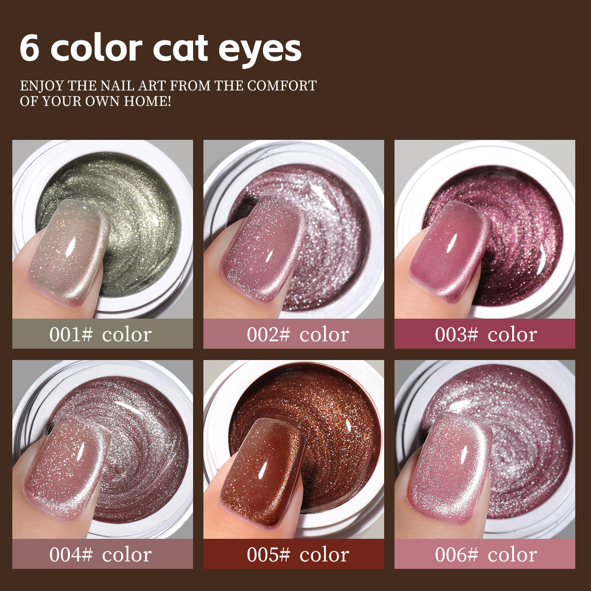 2025 nuevo temperamento popular todo-fósforo colorete lágrimas ojo de gato esmalte de uñas pegamento para salón de uñas traje especial