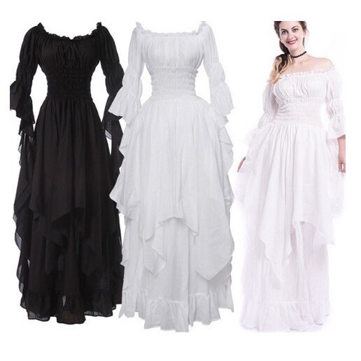 Super Gorgeous Lace Bell Sleeve Dress, Vintage Gothic Gown, Cosplay Ball Princess Dress Super Gorgeous Lace Bell Sleeve Dress, Vintage Gothic Gown, Cosplay Ball Princess Dress