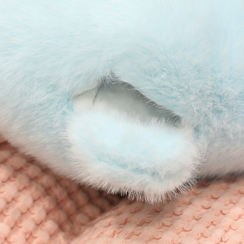 Seal calentamiento almohada de mano caliente niñas dormir almohada juguetes de peluche dormitorio de invierno oficina mano caliente