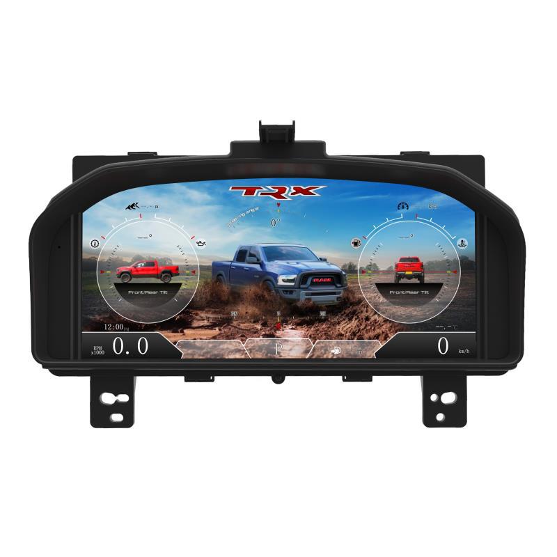 Dodge Ram Ram 1500/2500/3500 08-12 Models Dedicated Full Lcd Instrument Panel with Off-Road Incline Angle Display