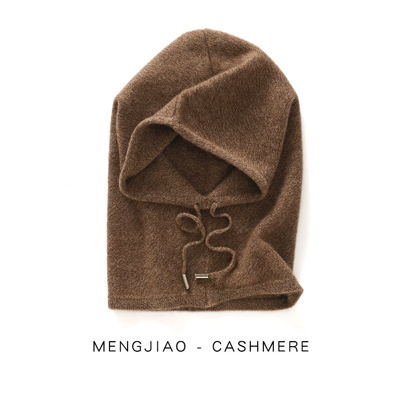 Осенняя и зимняя новая кашемировая шапочка с капюшоном