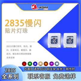 2835慢闪贴片led灯珠高亮模块欧司朗发光ws2812灯rgb双色温美容灯