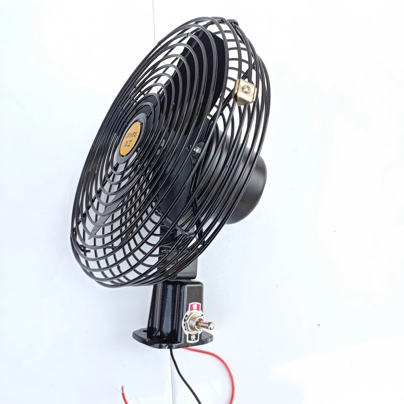 Forklift Truck Truck Excavator Loader Forklift Engineering Vehicle Electric Fan Metal 12V24V Refrigeration Powerful Mute