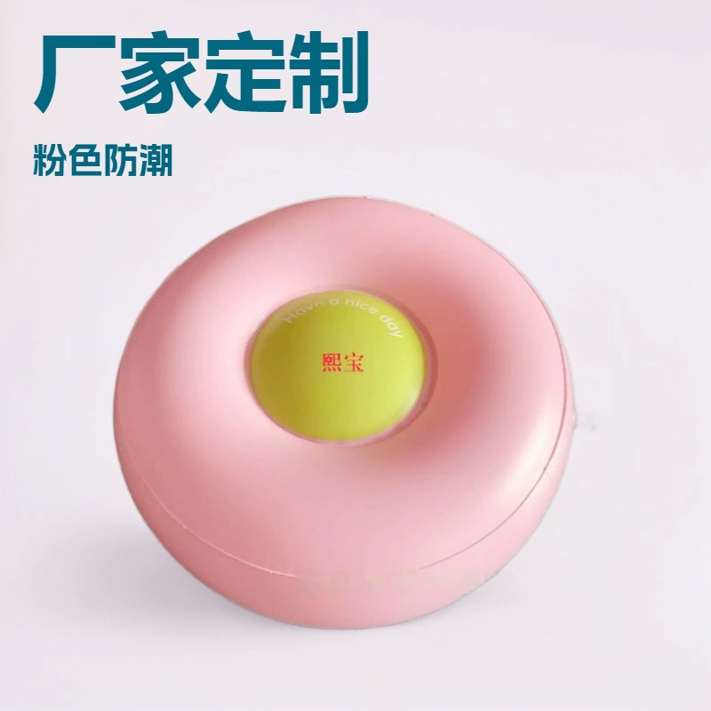 Надувной круглый табурет из ПВХ, креативный влагостойкий диван, розовый уличный портативный табурет для ног, табурет для сидения, производитель, изготовление на заказ