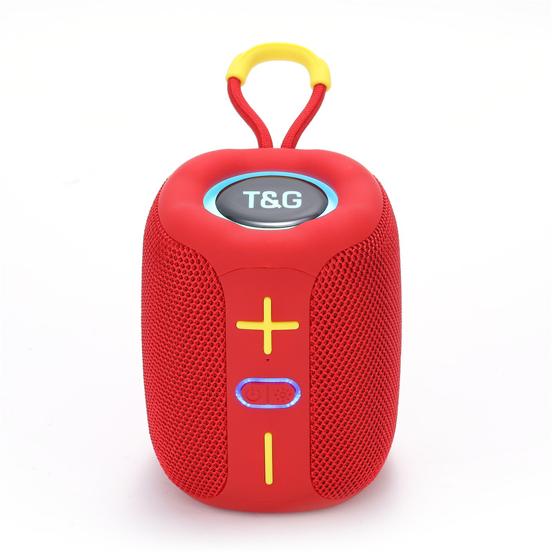 Tg658ブルートゥーススピーカー携帯型屋外ミニ携帯型小型オーディオtwsライト付き国境を越えた新しいアイデアプレゼント|undefined