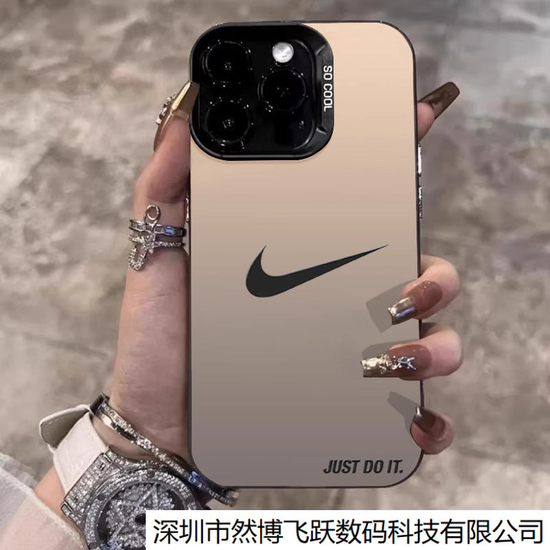 Fashionable Brand Imd Suitable for Apple 15 Mobile Phone Case Iphone15Promax Frosted Nike√14Pro 11 12 Soft