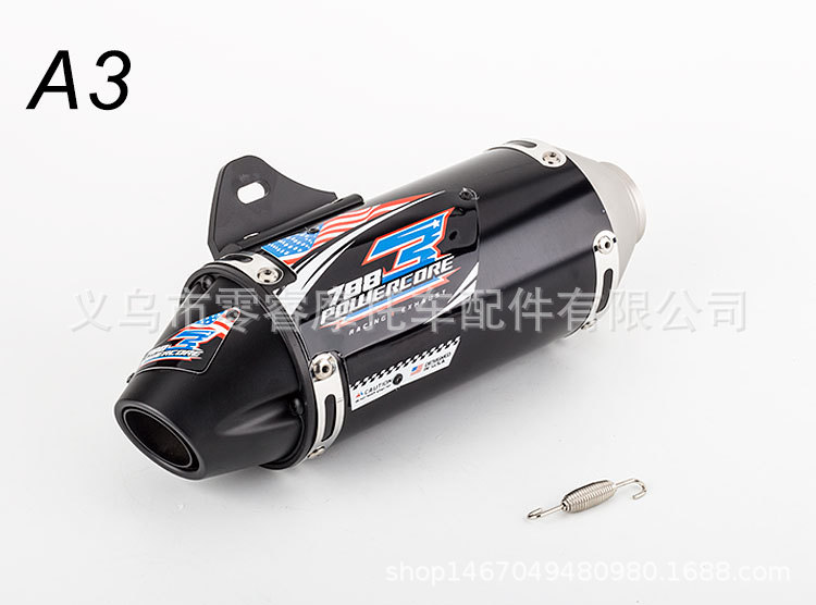 CRF150 CRF230 CRF250 motorcycle modified exhaust pipe front section off-road modified exhaust