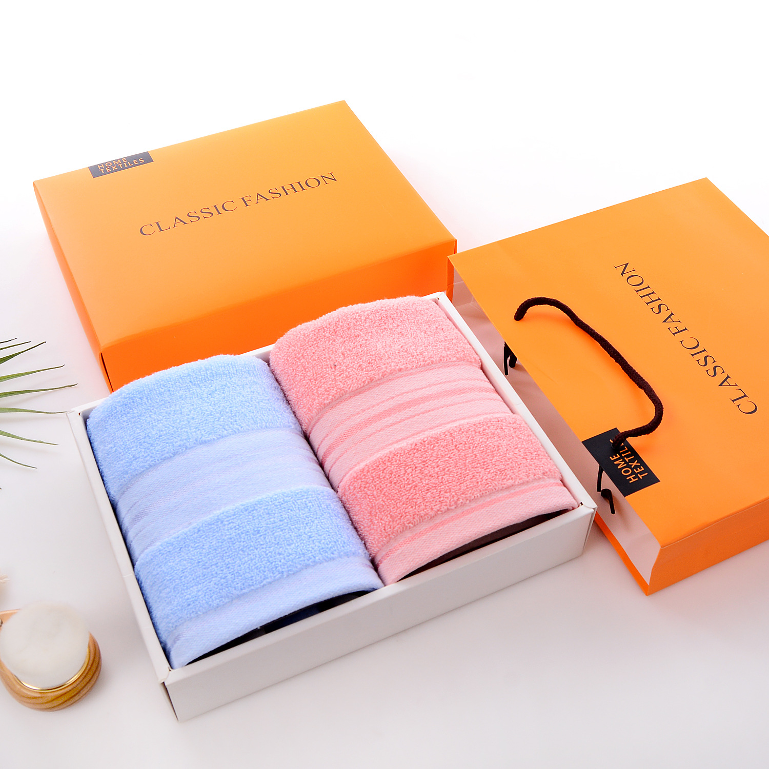 Custom LOGO Pure Cotton Towel Gift Box Handkerchief Thick Face Business Practical Small Gift Wholesale