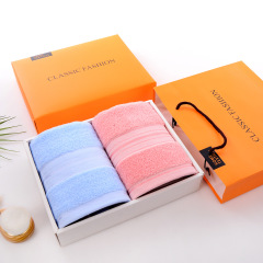 Custom LOGO Pure Cotton Towel Gift Box Handkerchief Thick Face Business Practical Small Gift Wholesale