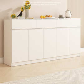 定制餐边柜靠墙一体柜卧室斗柜客厅收纳柜家用橱柜加厚储物柜跨境