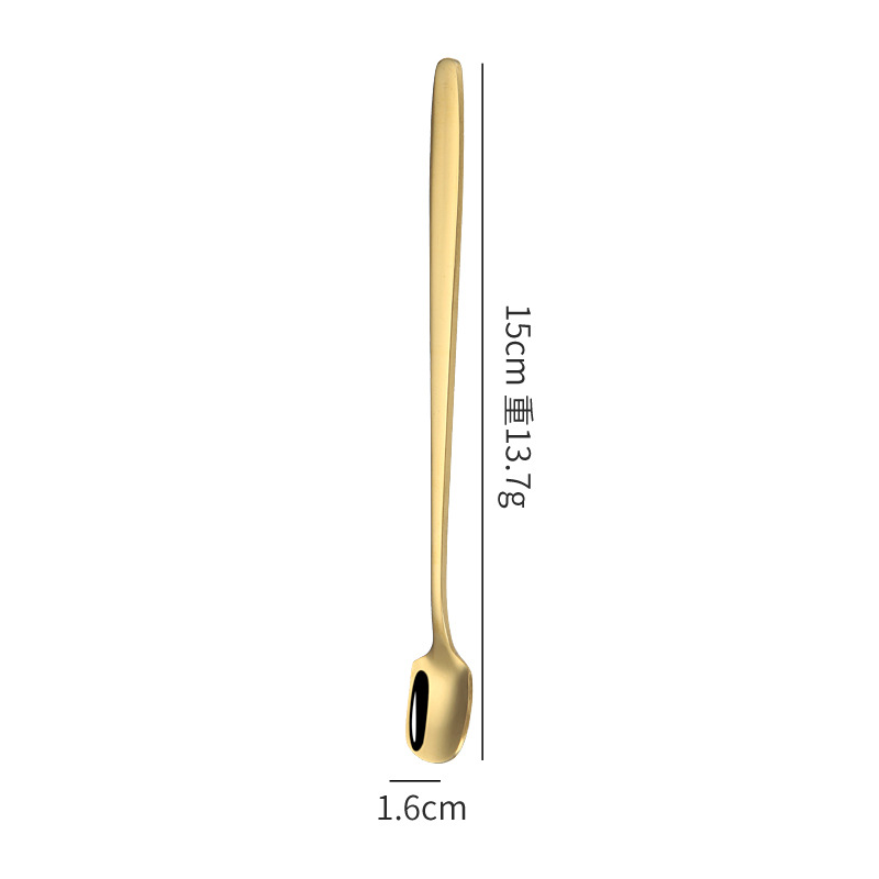15cm 황금 사각형 숟가락