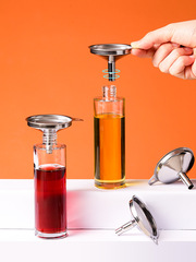 Mini Stainless Steel Funnel, Small-Portion Wine Funnel, 304 Oil-Filling & Liquid Dispenser, Household Kitchen Oil Pourer