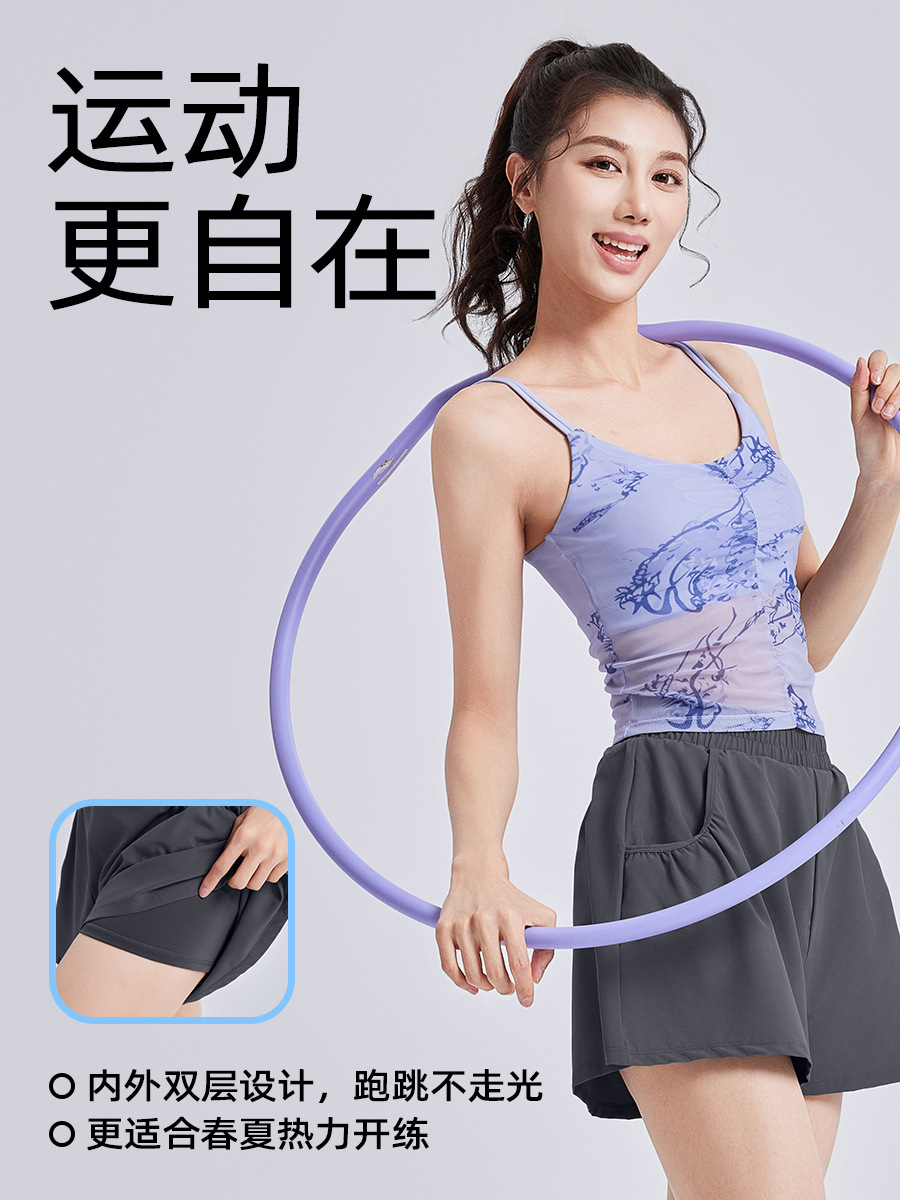 Juyitang nuevo estilo estampado de estilo nacional honda traje de yoga traje de fitness deportivo de copa fija de una pieza para mujer