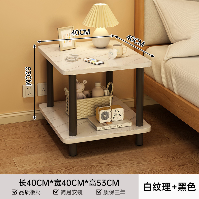 Estante de cabecera de la cama Estante de almacenamiento del dormitorio Estante pequeño junto a la cama Estante de esquina Estante de almacenamiento integrado contra la pared Estante de almacenamiento Reemplazo de cabecera de la cama
