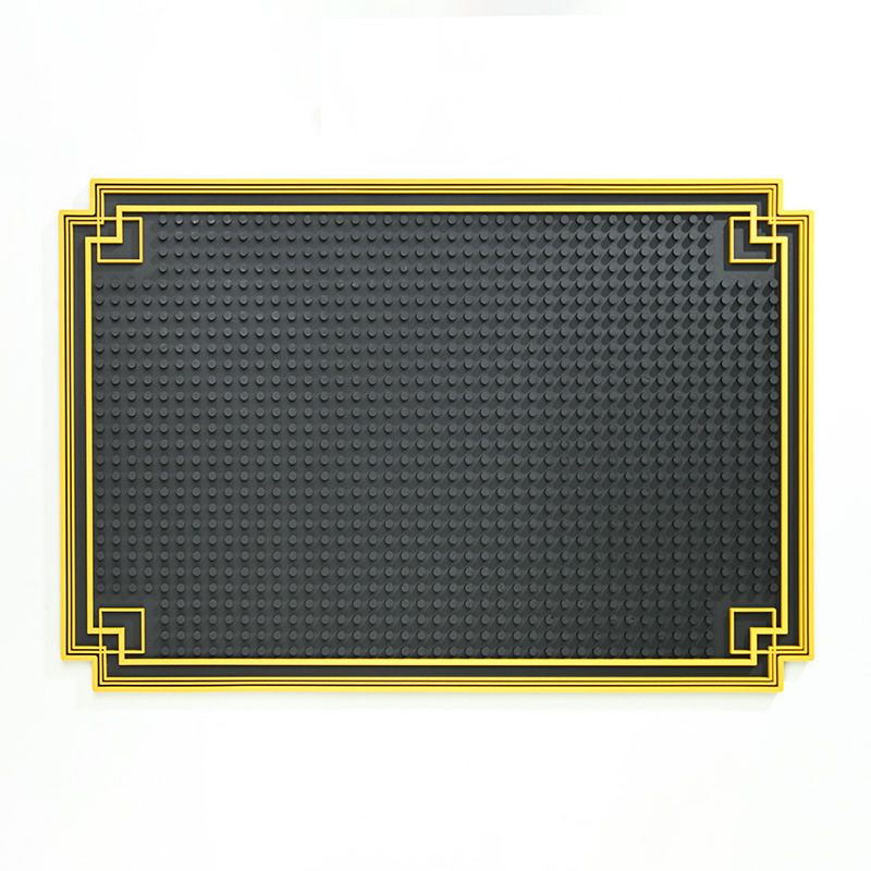 블랙 골드 엣지 45*30Cm