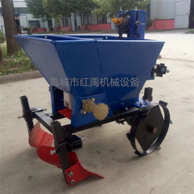 单垄土豆种植机手扶土豆种机手扶拖拉机带单行土豆种植机