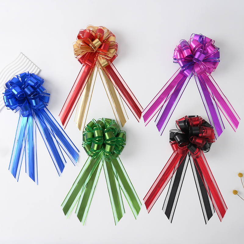 Decoración transfronteriza del día de San Valentín mate de dos colores de doble capa de nieve bola de flores embalaje de regalos de fiestas grandes flores de mano