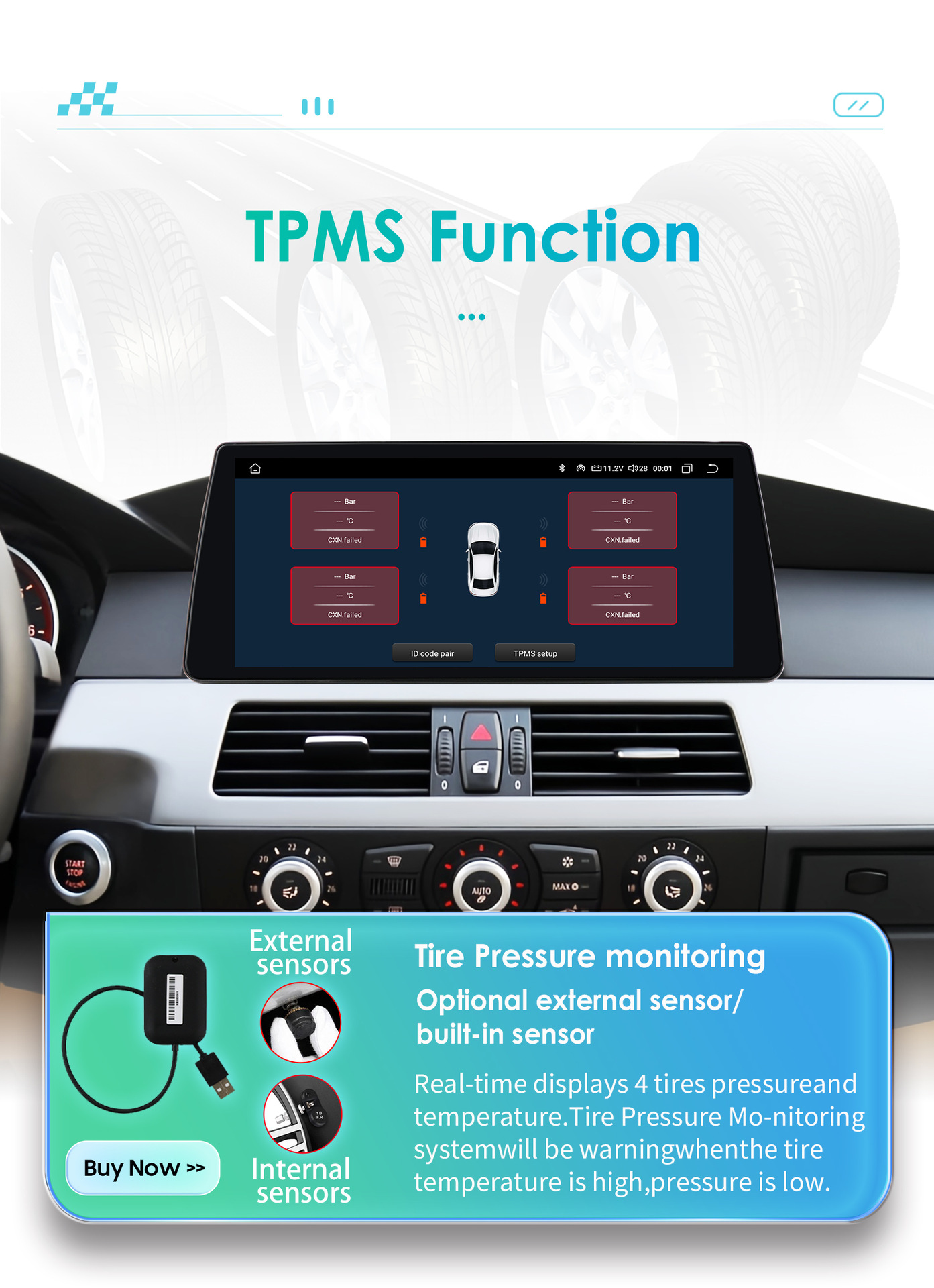 Suitable for 09-10 Bmw 5 Series E60 E61 E63 E64 Android Smart Large Screen Car Navigator Gps