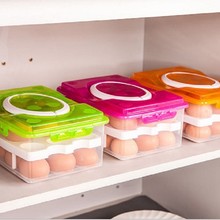 厂家直销`24格鸡蛋保鲜盒冰箱收纳盒~ 欢迎来电咨询洽谈 价优