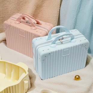 [Wow] Wholesale new mini suitcase suitcase wedding candy box lightweight cosmetic storage box packaging box