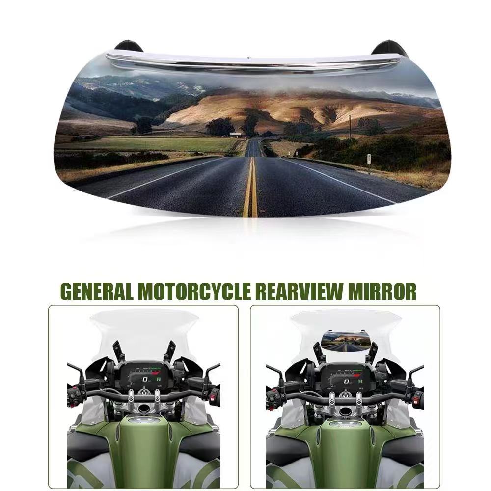 Motorcycle street running sports car windshield wide-angle panoramic rearview mirror auxiliary mirror blind spot mirror 180 degree mirror