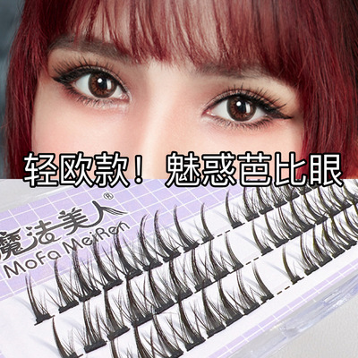 eyelash False eyelashes natural simulation False eyelashes Little Devil Thick Segmented grafting Lower eyelash False eyelashes