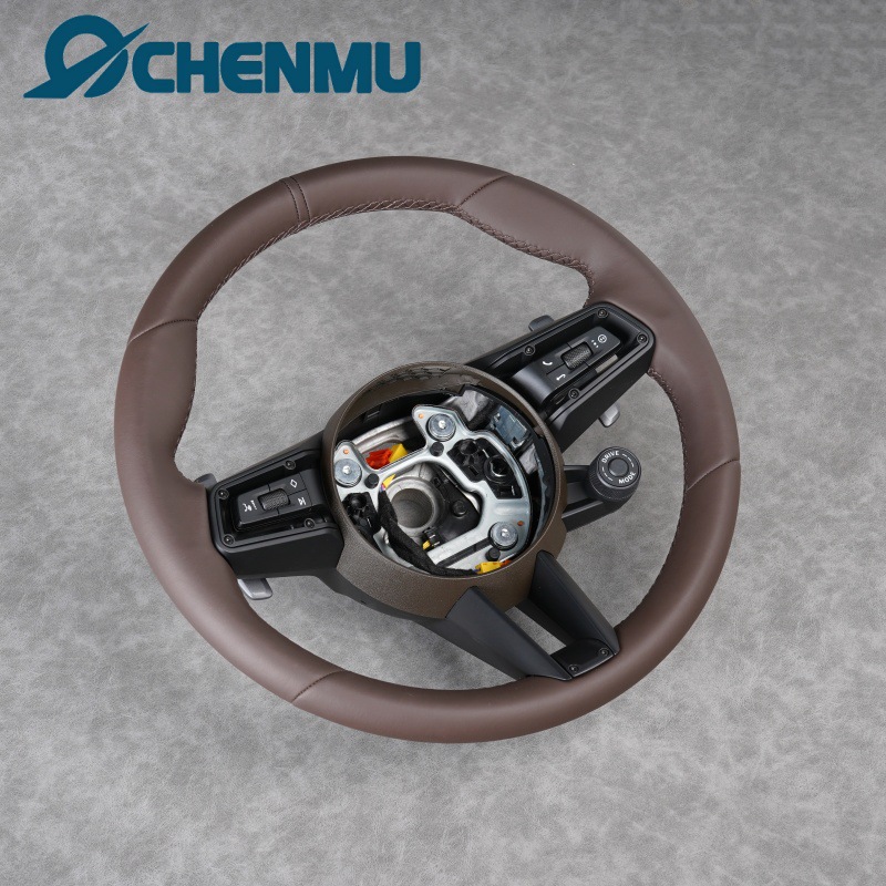 Suitable for Porsche Cayenne, Panamera, Macan, 718 Boxster modified to 992 with SC steering wheel