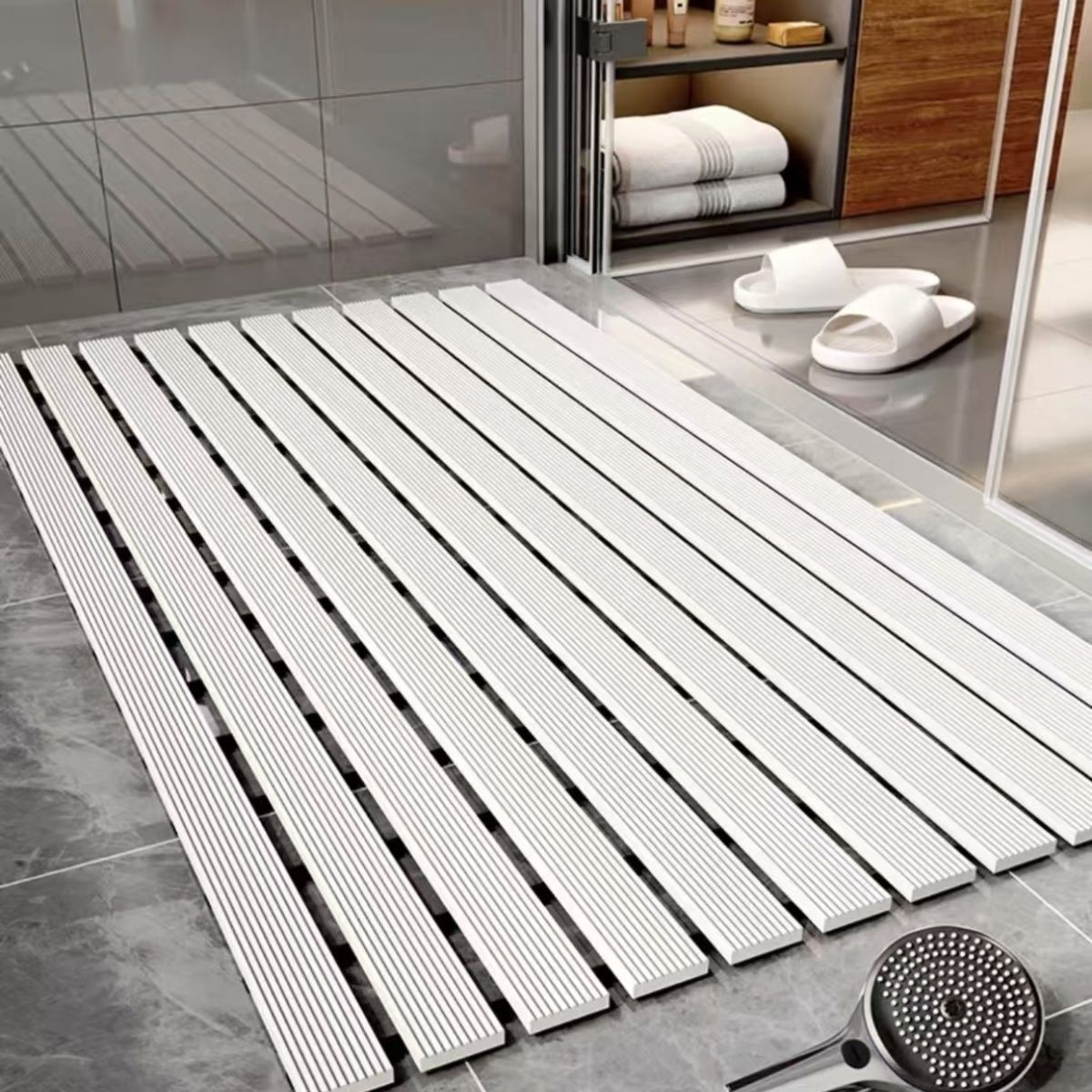 Bathroom Mat, Shower Room Foot Mat, Hotel Toilet Bathroom Anti-Slip Mat