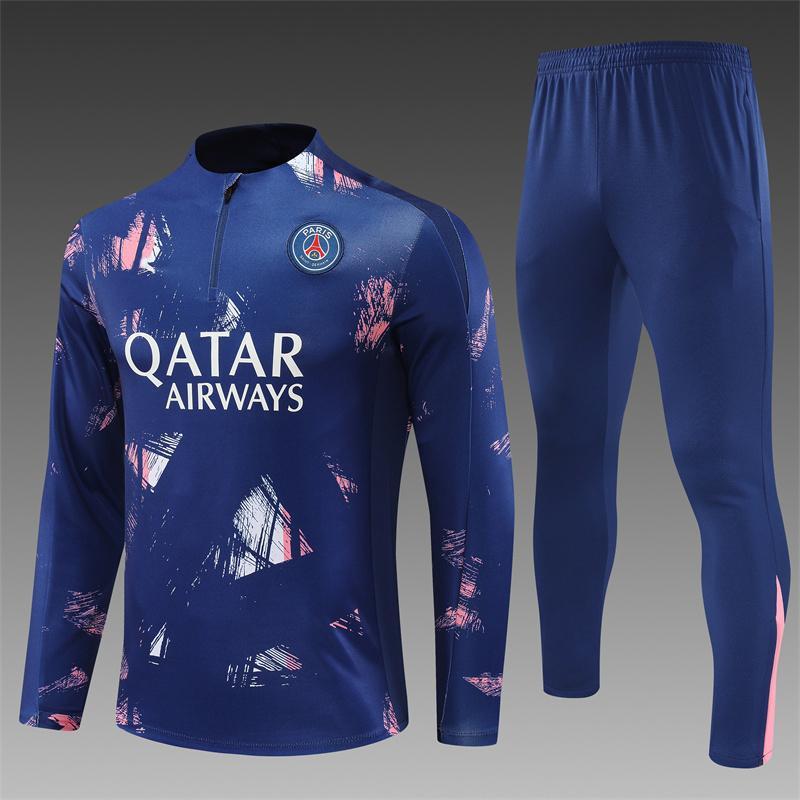 26 新しいクラブサッカーユニフォームパリチェルシーマンチェスターユナイテッド長袖ジャージ子供大人のトレーニングスーツ|undefined