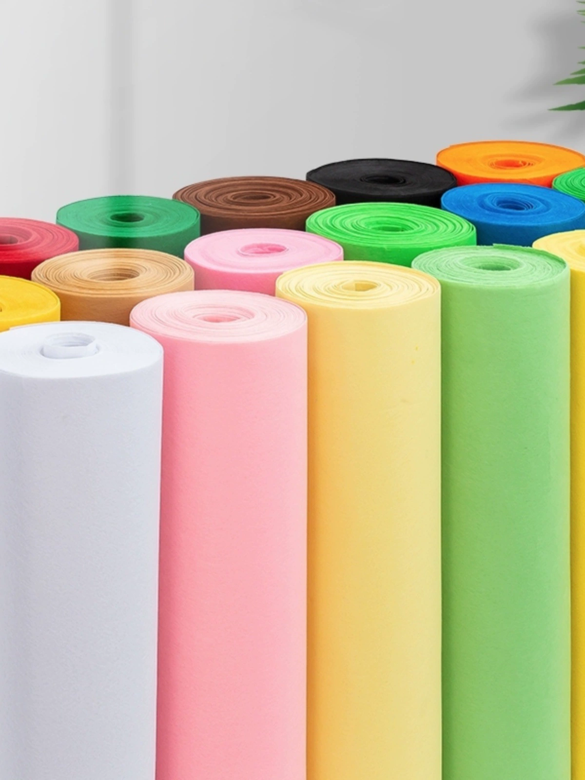 Нетканый полный рулон 1 мм нетканый материал утолщение 2 мм фетра детский сад ручной работы