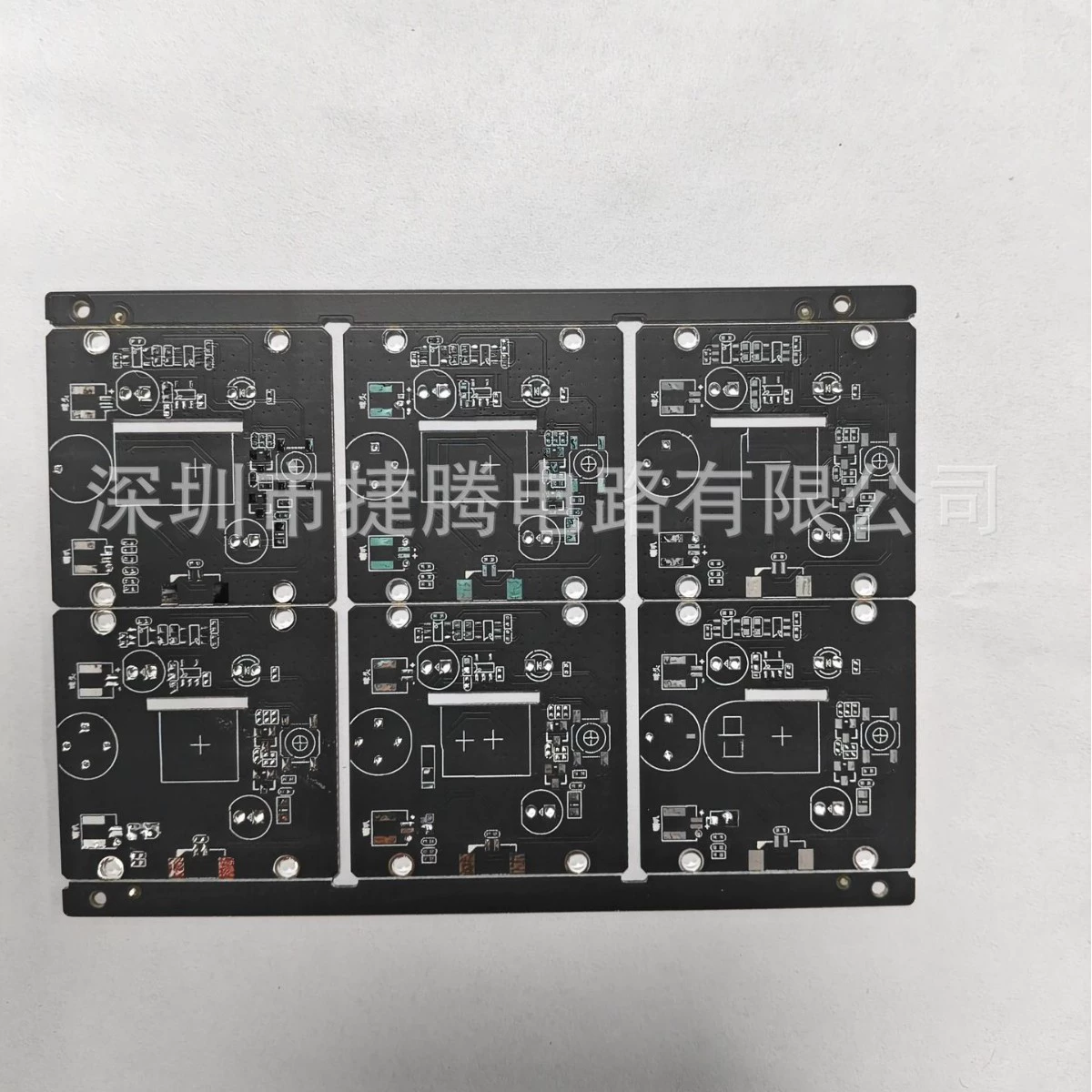 Промышленное устройство управления Источник питания 4 слоя матового черного тонущего олова печатная плата быстро пробы 48H