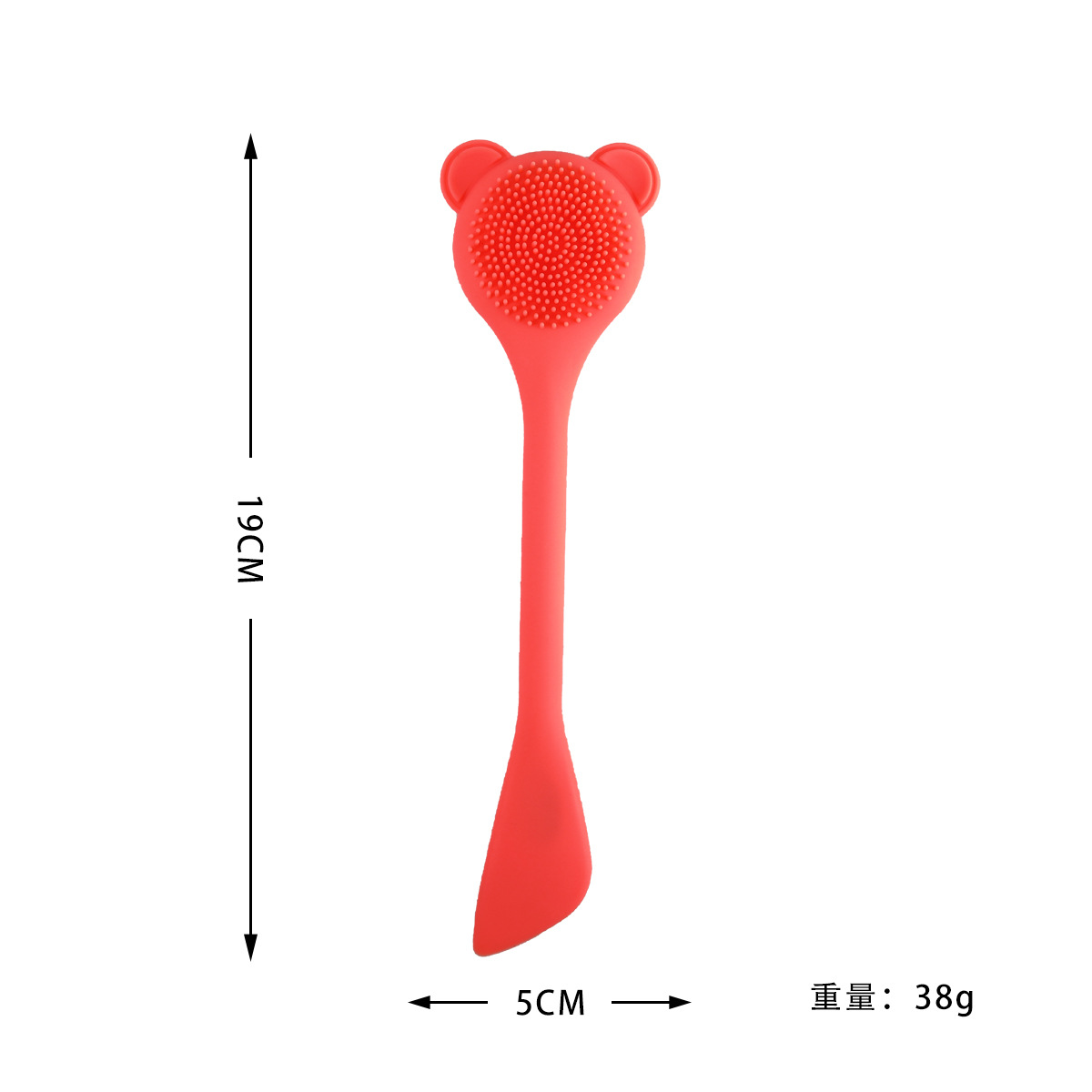 Cepillo de silicona suave transfronterizo tipo cepillo de lavado de cara desmaquillador de espinillas herramienta de limpieza herramienta de belleza portátil
