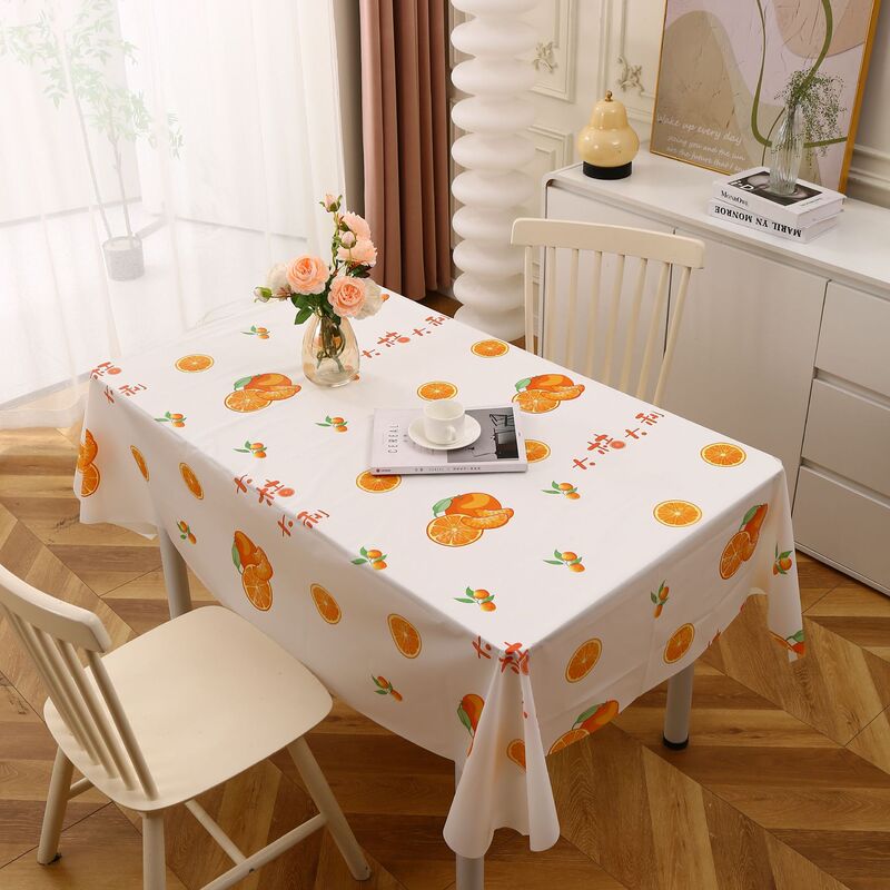 INS Nordic Waterproof Oil-Proof Wash-Free High-Level Tablecloth Home Modern Style PEVA Plaid picnic cloth tablecloth INS Nordic Waterproof Oil-Proof Wash-Free High-Level Tablecloth Home Modern Style PEVA Plaid picnic cloth tablecloth