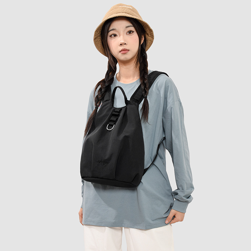 Autumn and Winter Outdoor Mountaineering Travel Bag Women's Lightweight Backpack Oxford Cloth New Style Vest Backpack Water Repellent