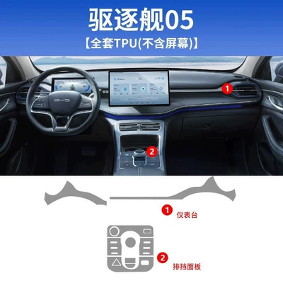 Suitable for 25 models of Car interior film - 22-25-models-full-set-of-screen-protectors-does-not-include-the-screen