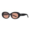 Retro sunglasses, fashionable sun protection cream, 2023 collection, cat's eye, UF-protection, Korean style