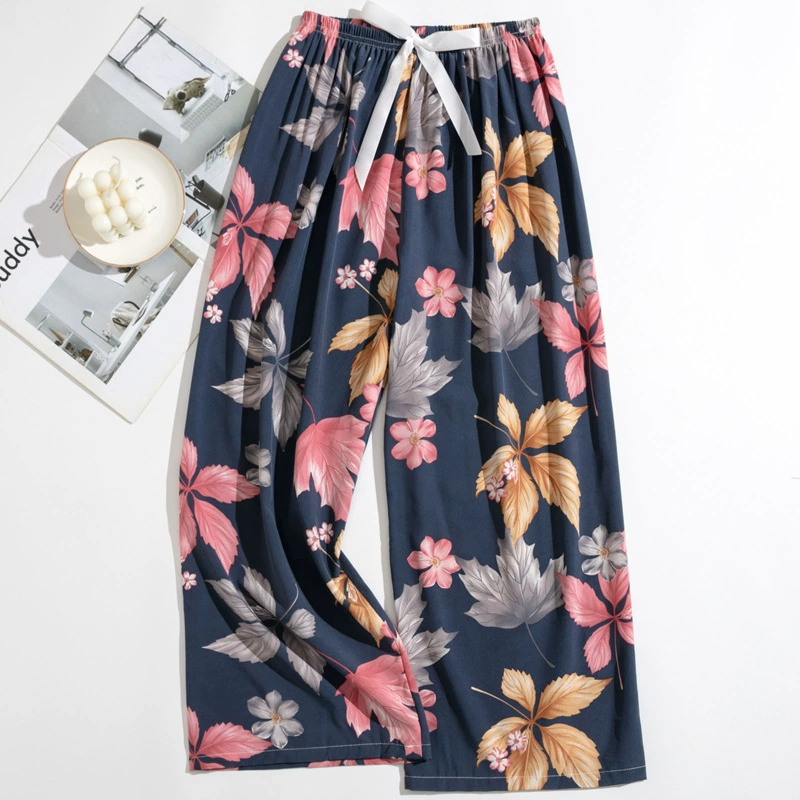 (Cross-border trading), summer thin comfortable cartoon trousers, oversize