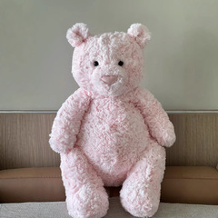 国产jellycat nip旗下jelly巴塞罗那粉熊毛绒玩具玩偶莱奥拉熊