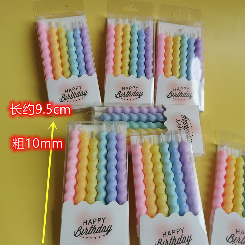 彩色造型曲线蜡烛主图8