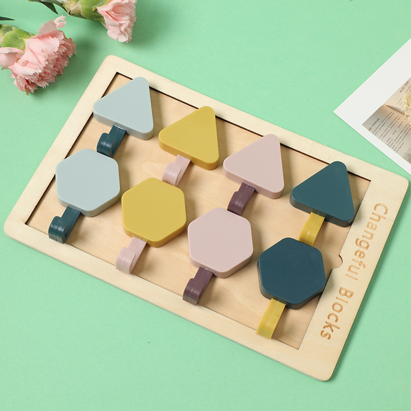 Gancho sin perforar detrás de la puerta de la pared creativo práctico Estilo nórdico triángulo gancho hexagonal colgando joyería mochila