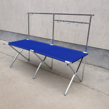 夜市摆摊展示架地摊货架用的加厚多功能便携式折叠布桌摆地摊架子