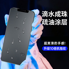 15 Apple 14 Matt Finish Anti-Peer Film iPhone 13 Speaker Dust Cover Tempered Glass Film 12 Pro Max Full Screen 11