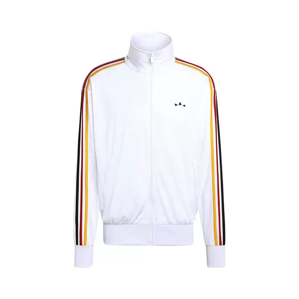 Adidas Trefoil 2026 Men's Stand Collar Sports Jacket Three-Stripe Color Block Casual Coat Zipper Cardigan Top