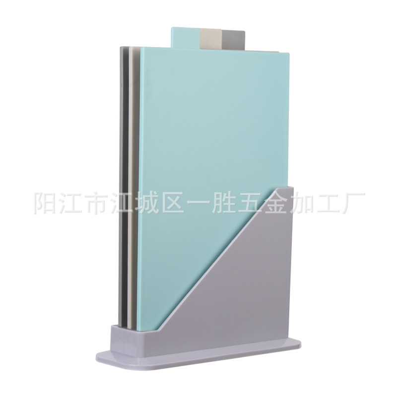 Fábrica de lista de 3 conjuntos de placas de plástico, tablero de corte de clasificación de salud con tablero de corte base,