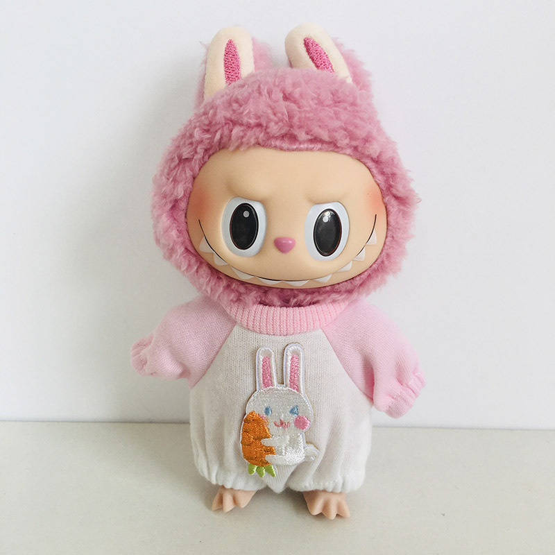 17cm 一世代、二世代、三世代 ラブブ ペンダント ベビー服 スカート セーター オーバーオール Tシャツ スーツ|undefined
